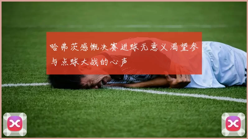 哈弗茨感慨决赛进球无意义渴望参与点球大战的心声