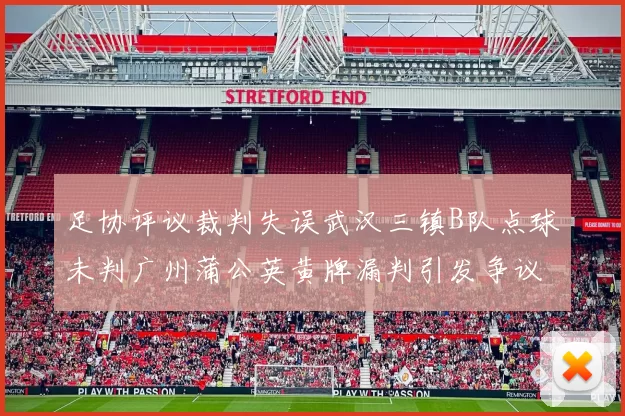 足协评议裁判失误武汉三镇B队点球未判广州蒲公英黄牌漏判引发争议